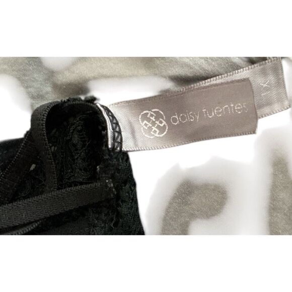 Daisy Fuentes Black Padded  Bralette  1X - Picture 3 of 3